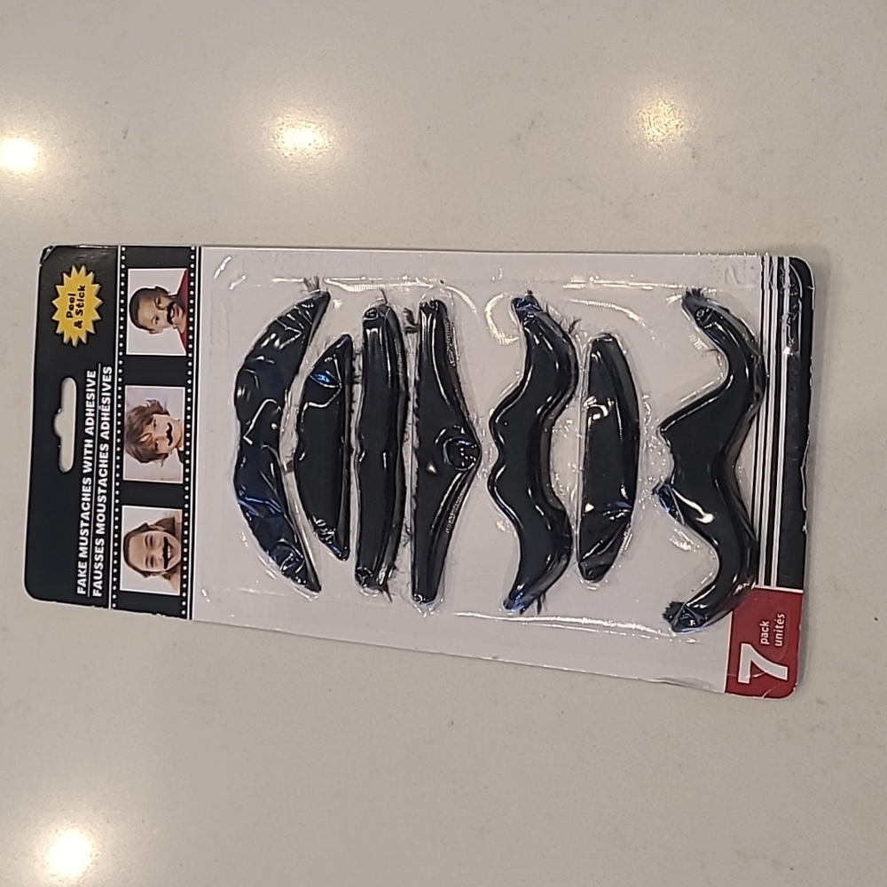 Free With Purchase! New! 7 fake mustaches